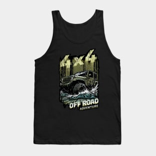 4x4 Mud Adventure Tank Top